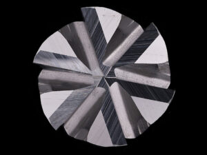 Ricostruzione 3D macro di una punta di trapano con microscopio Hirox.