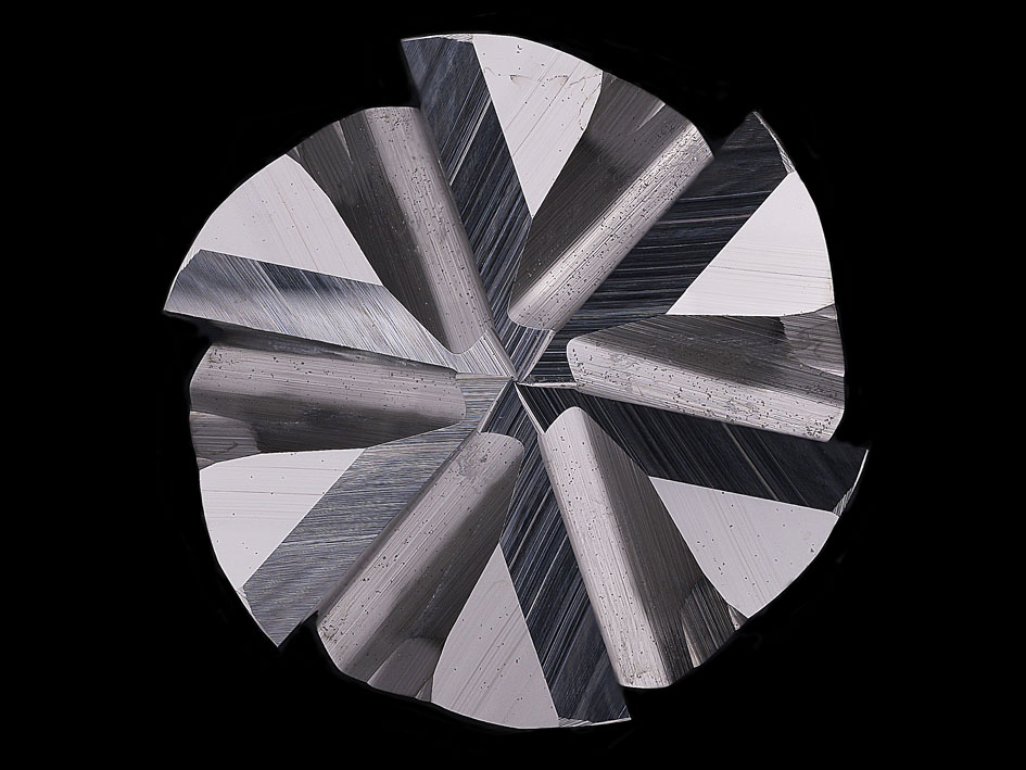 Ricostruzione 3D macro di una punta di trapano con microscopio Hirox.